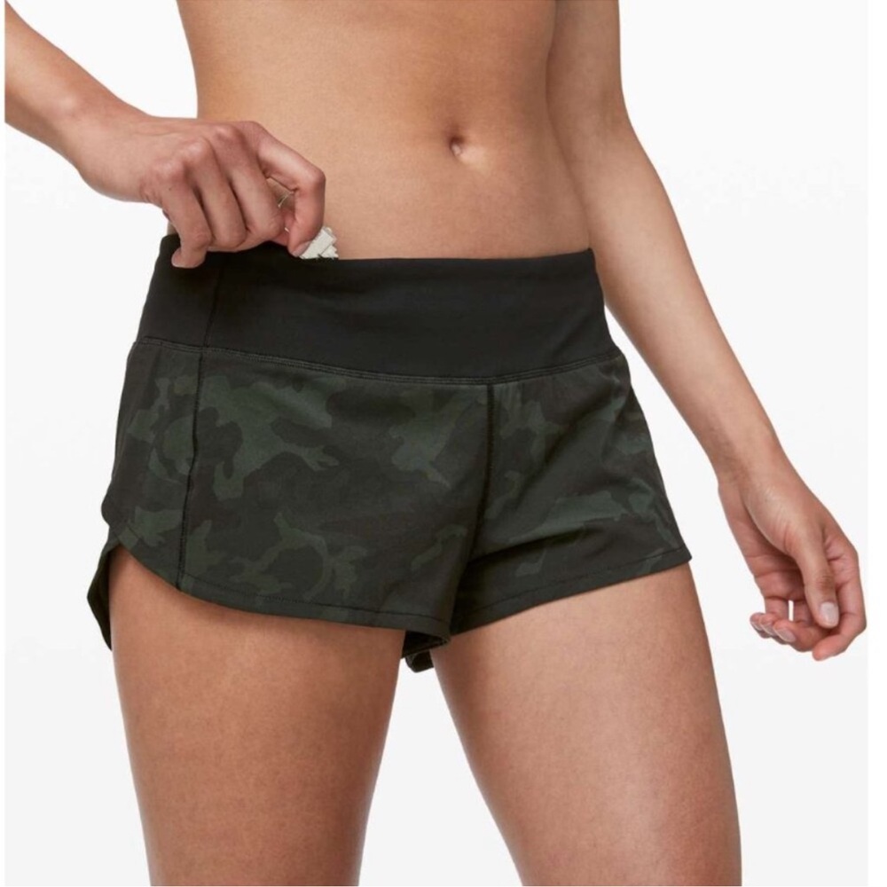 lululemon athletica Speed Up low rise lined short